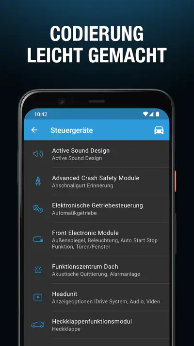 BimmerCode für BMW und MINI screenshot 1