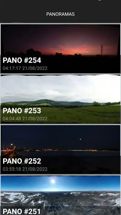 Bimostitch Panorama Pro screenshot 1