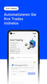 BingX BTC und Krypto kaufen screenshot