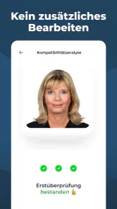 Passbilder App - PhotoAiD screenshot