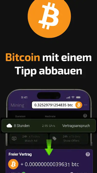 Bitcoin-Mining (Krypto-Miner) screenshot 1