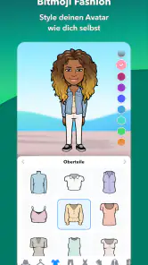 Bitmoji screenshot