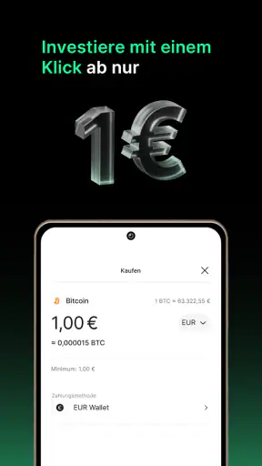 Bitpanda: Kaufe BTC & Krypto screenshot 1