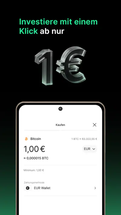 Bitpanda: Kaufe BTC & Krypto screenshot 1