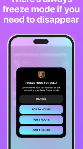 Blink — friends location screenshot