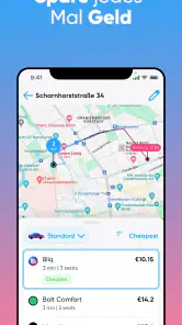 Bliq - Die beste Fahrt finden screenshot