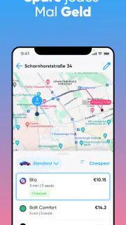 Bliq - Die beste Fahrt finden screenshot 4