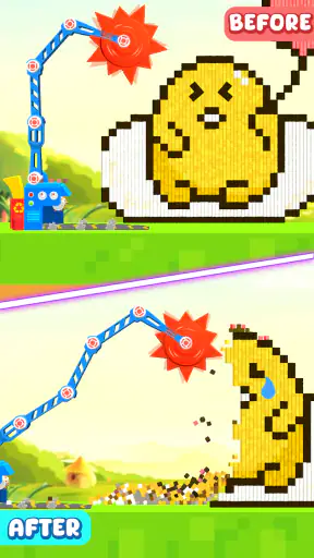 Block Crusher: Bucket Teardown screenshot 1