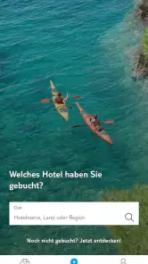 BLUE App screenshot