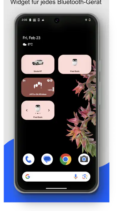 Bluetooth Audio Connect Widget screenshot 1