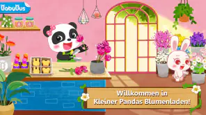 Blumenkurs mit kleinen Panda screenshot 1