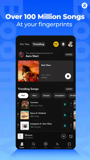 Boomplay - Download Music MP3 screenshot 1