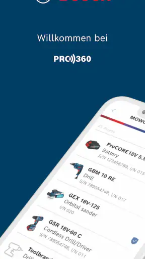 Bosch PRO360 screenshot 1