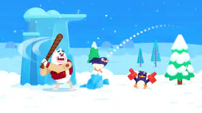 Bouncemasters: Pinguin Spiele screenshot 1