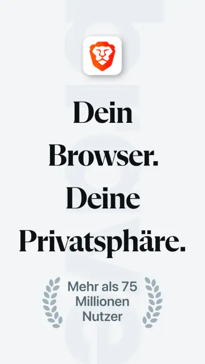 Brave Private VPN Webbrowser screenshot 1