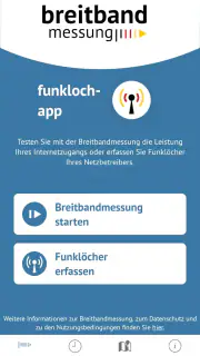 Breitbandmessung screenshot 2