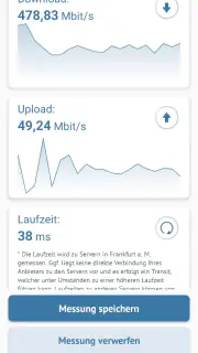 Breitbandmessung screenshot 8