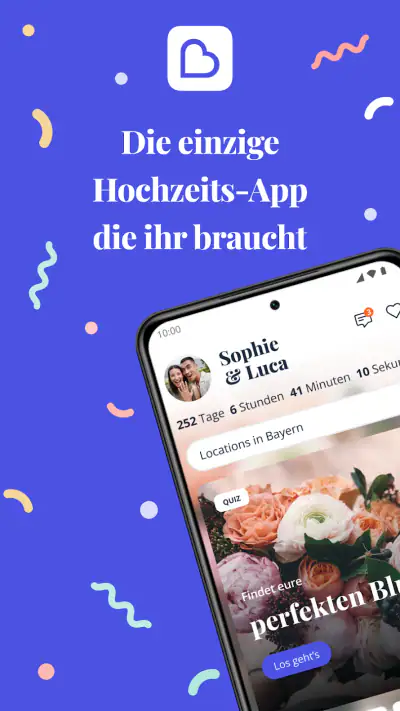 Bridebook - Hochzeitsplaner screenshot 1