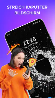 Broken Screen: Magic Wallpaper screenshot 1