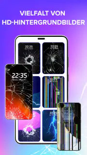Broken Screen: Magic Wallpaper screenshot 3