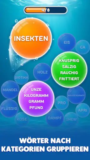 Bubble Word Jam screenshot 1