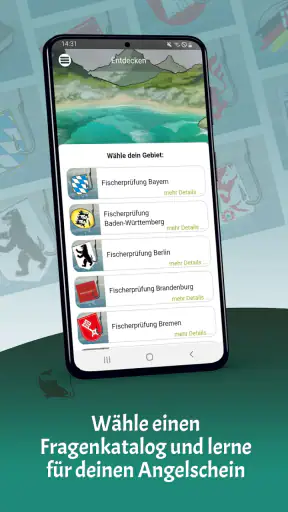 Büffeln Fischerprüfungen screenshot 1