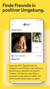 Bumble For Friends: Neue Leute screenshot