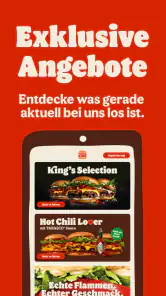 Burger King Deutschland screenshot