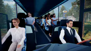 Bus Driving Simulator : EVO screenshot 1