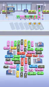Bus Mania - Autoparkrätsel screenshot