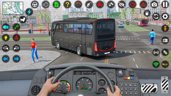 Bus Simulator - 3D Bus Spiele screenshot 1