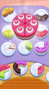 Cake Sort - Torten sortieren screenshot