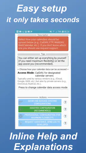CalendarSync - CalDAV und mehr screenshot 1