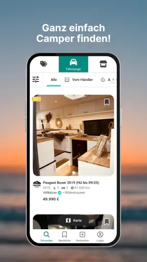CamperTrader: Kaufen/Verkaufen screenshot 1