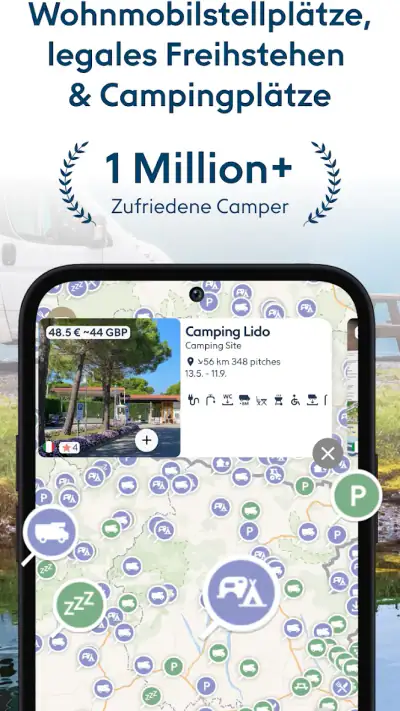 Camping App Womo Wowa Van Zelt screenshot 1