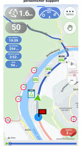 Camping Navi by POIbase screenshot 1