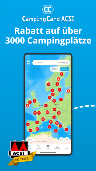 CampingCard ACSI screenshot 1