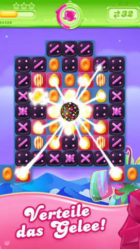 Candy Crush Jelly Saga screenshot 1