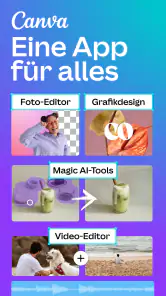 Canva: KI Design, Foto & Video screenshot