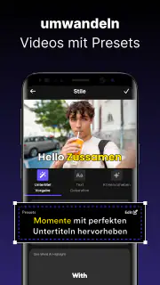 Captions Ai: Untertitel App screenshot 2