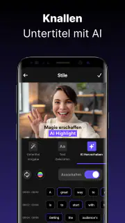 Captions Ai: Untertitel App screenshot 3