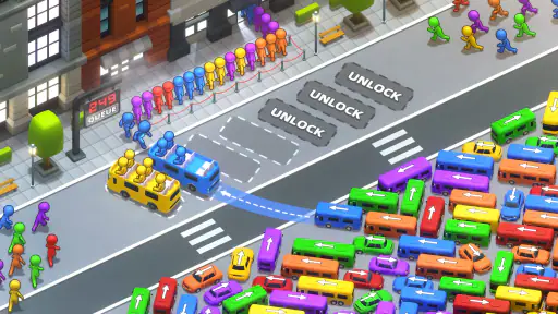 Car Jam: Bus Spiel screenshot