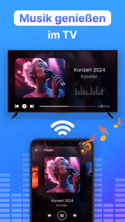 Cast to TV - Bildschirm Sync screenshot 6
