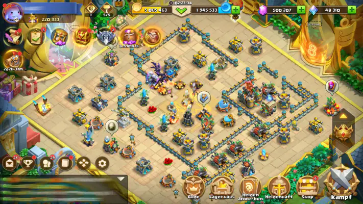 Castle Clash: Weltherrscher screenshot 1