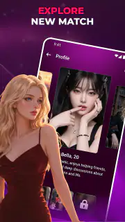 Charxy Talk: KI Chat Charakter screenshot 1