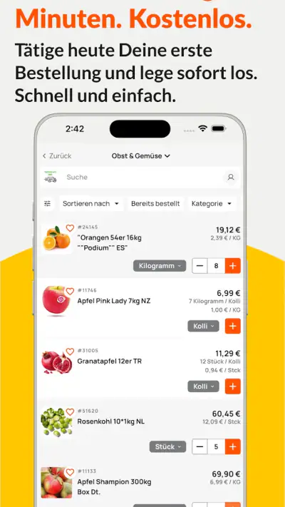 ChefsList screenshot 1