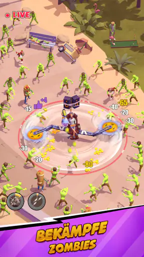 Chill & Kill: Zombie Idle screenshot 1