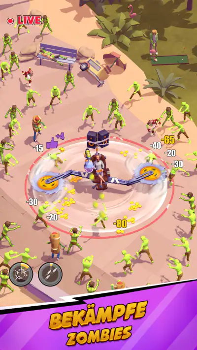 Chill & Kill: Zombie Idle screenshot 1