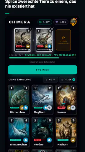 Chimera TCG screenshot 1