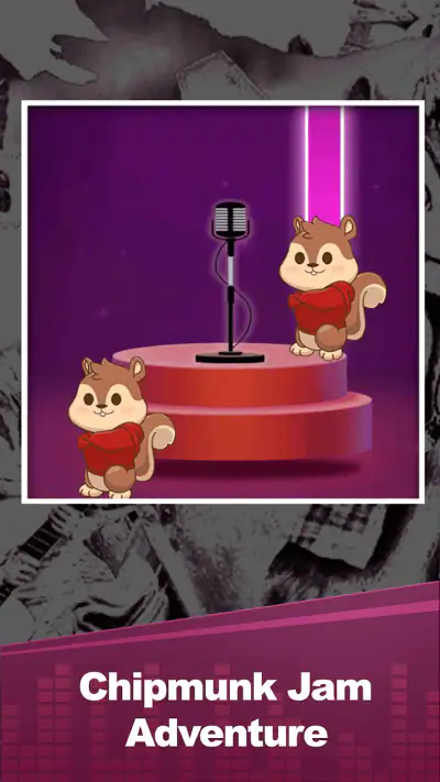 Chipmunks Music Journey screenshot 1